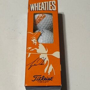 Titleist Wheaties Edition Golf Balls - Orange and White